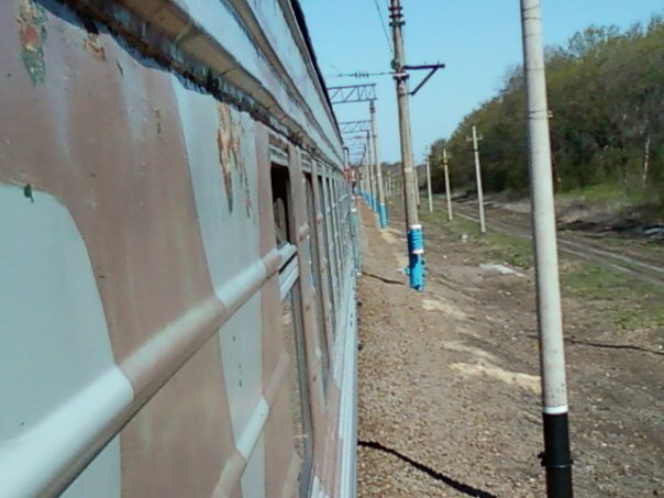 Фото из личного архива. Где-то на перегоне в Воронежской области