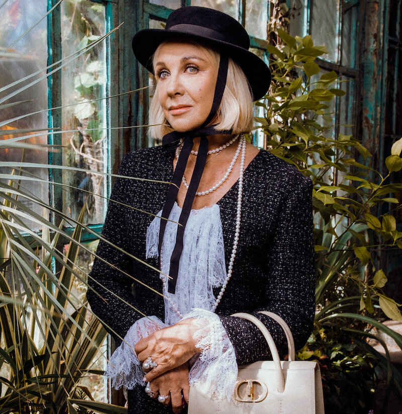 Елена Яковлева в украшениях Mercury из коллекций Classic и Flower