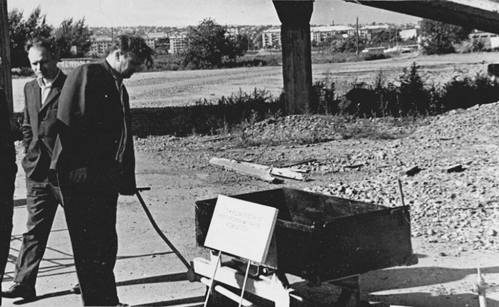 Красноярск, выставка «Технический прогресс на стройках Красноярска», 1969 год