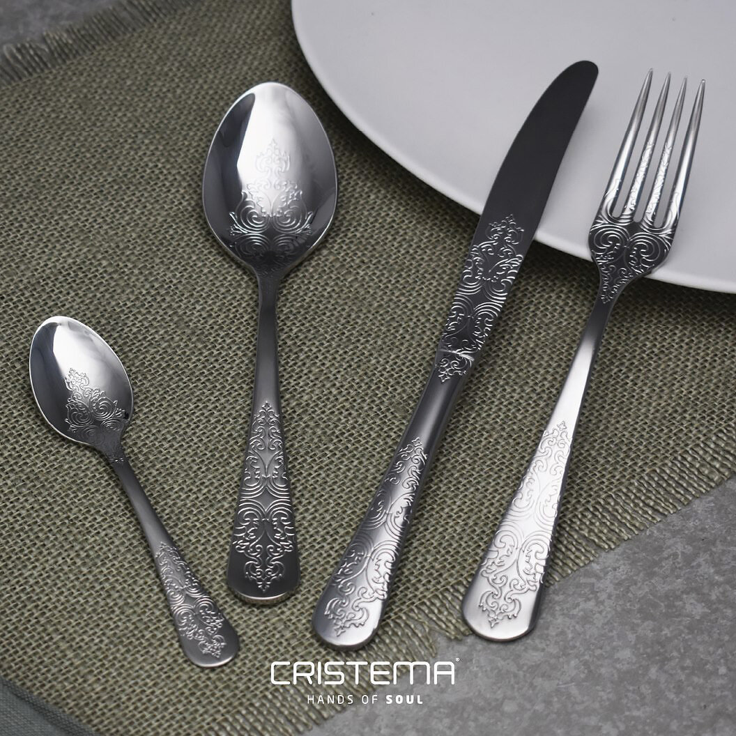Набор столовых приборов Cristema Antique 24 предмета на 6 персон в стильной фирменной упаковке