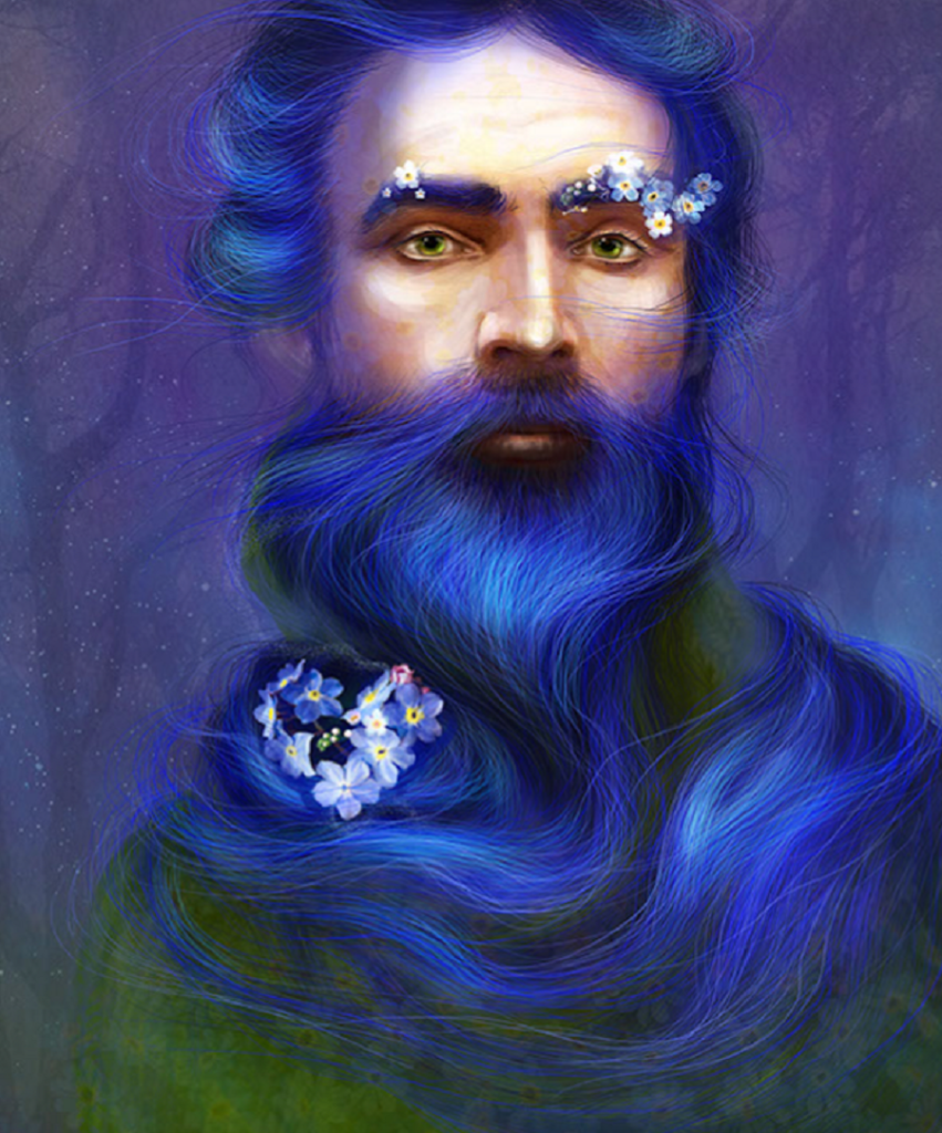 Синяя борода – Bluebeard.