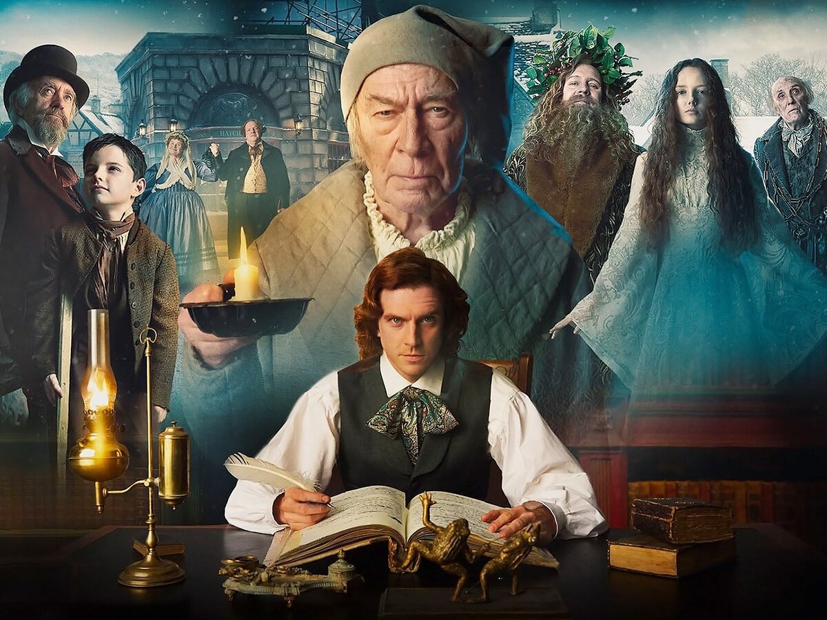 Афиша фильма «Человек, который изобрёл Рождество», 2017 год, режиссер Бхарат Наллури