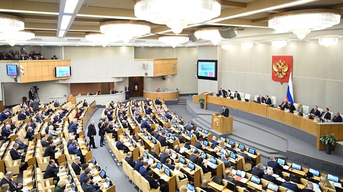    Депутаты на пленарном заседании Государственной Думы РФ© РИА Новости / Павел Бедняков