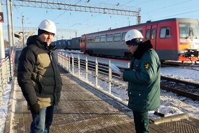    Новая платформа и навесы на ж/д станции Кривандино в Шатуре © Сайт Главного управления государственного строительного надзора Московской области