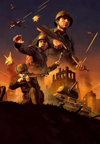  📷    Новый ключевой концепт-арт Men of War II в формате постера (увеличение по нажатию)