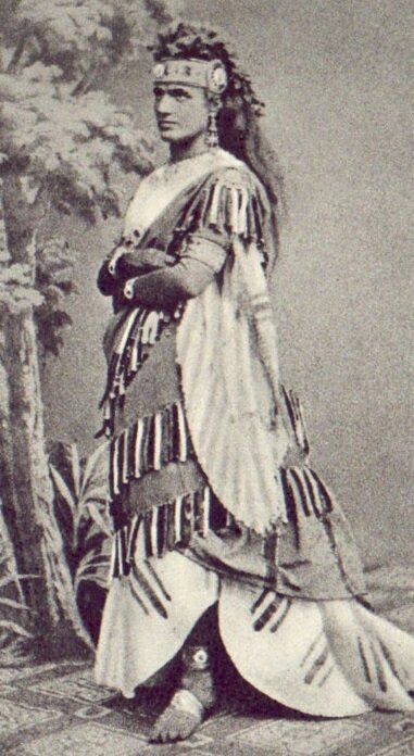 Терез Штольц в роли Аиды. 1872 г.