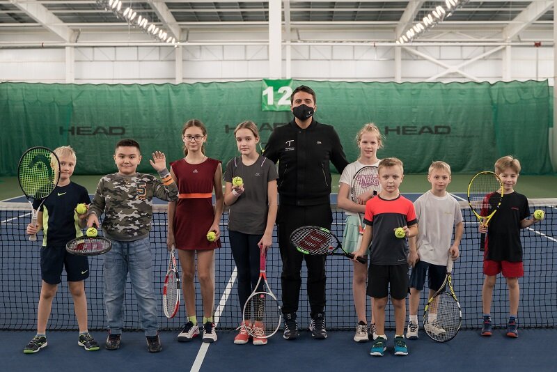 Янко Типсаревич проводит мастер-класс в Москве. Tennis.ru