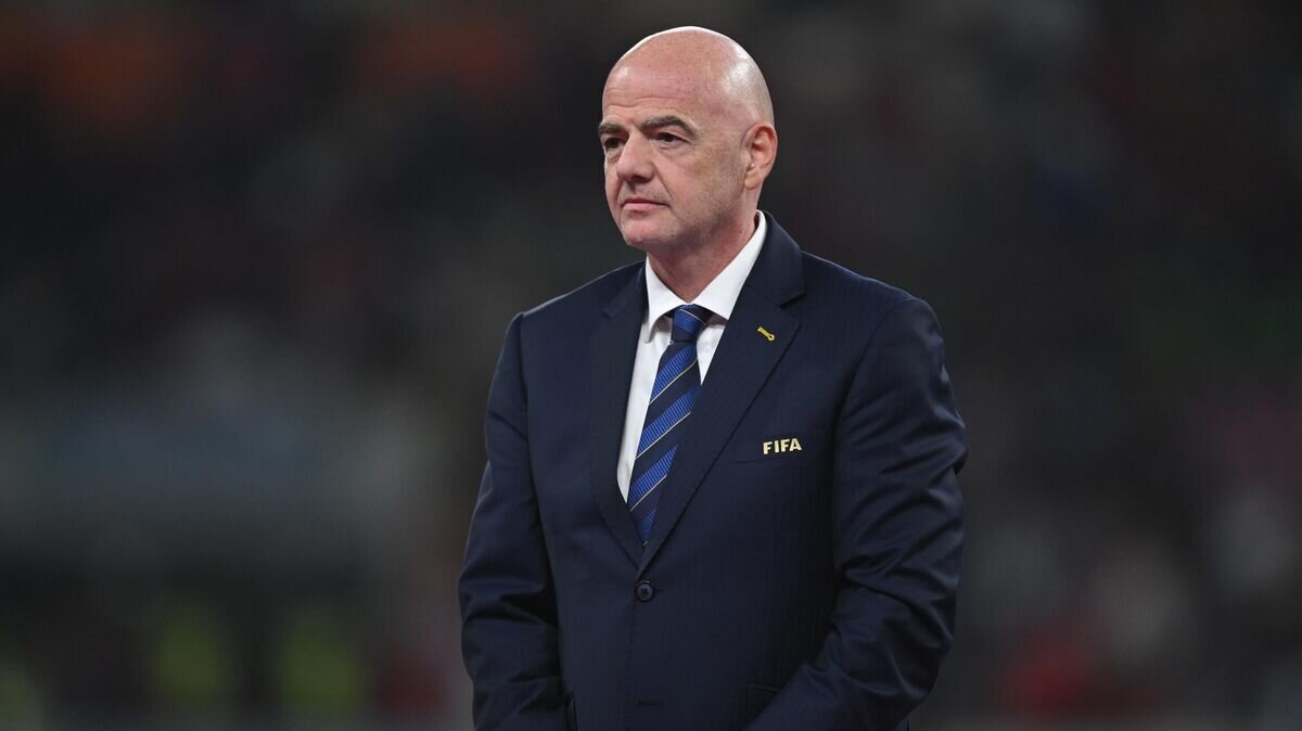    Президент ФИФА Джанни Инфантино© РИА Новости / Григорий Сысоев