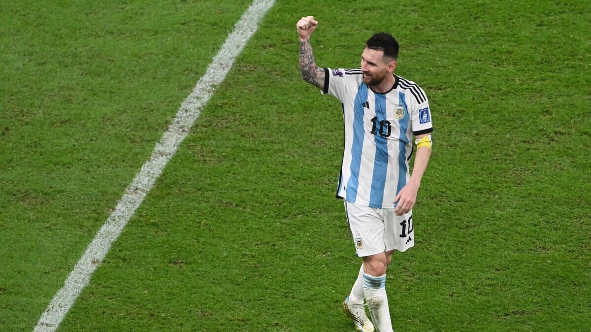    Игрок сборной Аргентины Лионель Месси© РИА Новости / Григорий Сысоев