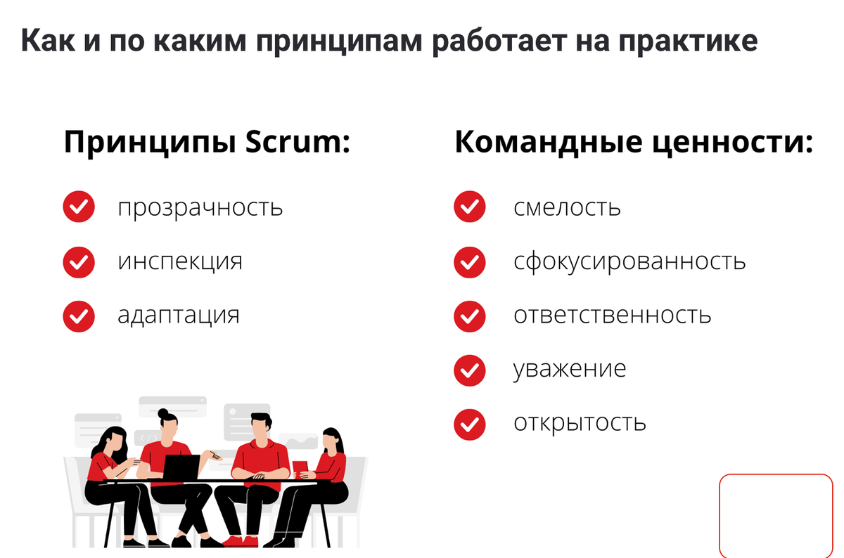 Принципы SCRUM