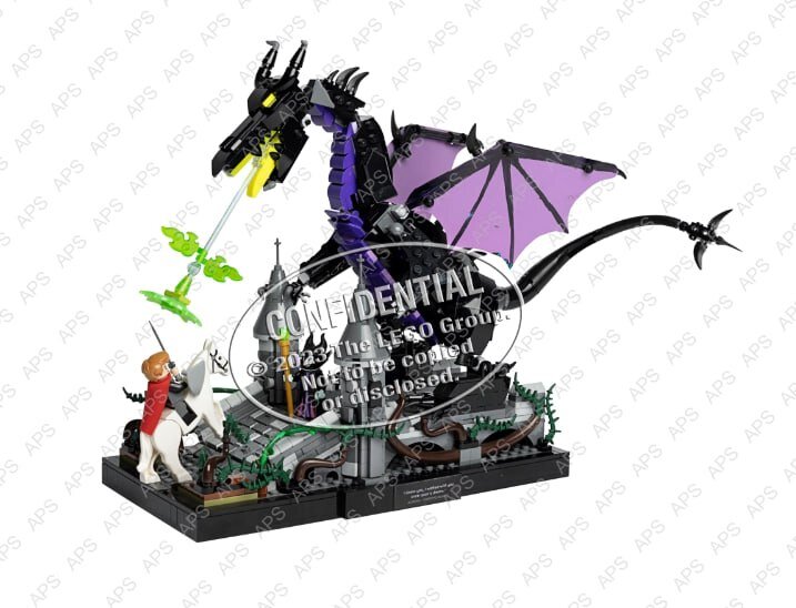 Lego best sale maleficent dragon