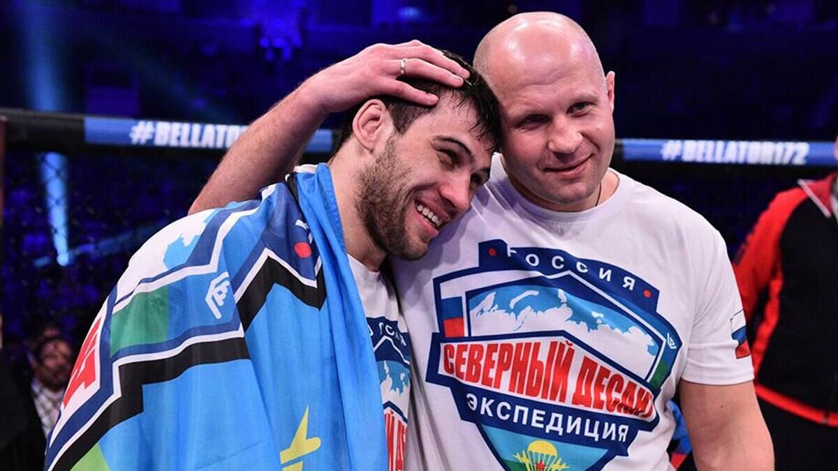    Анатолий Токов и Федор Емельяненко© Фото : Bellator MMA