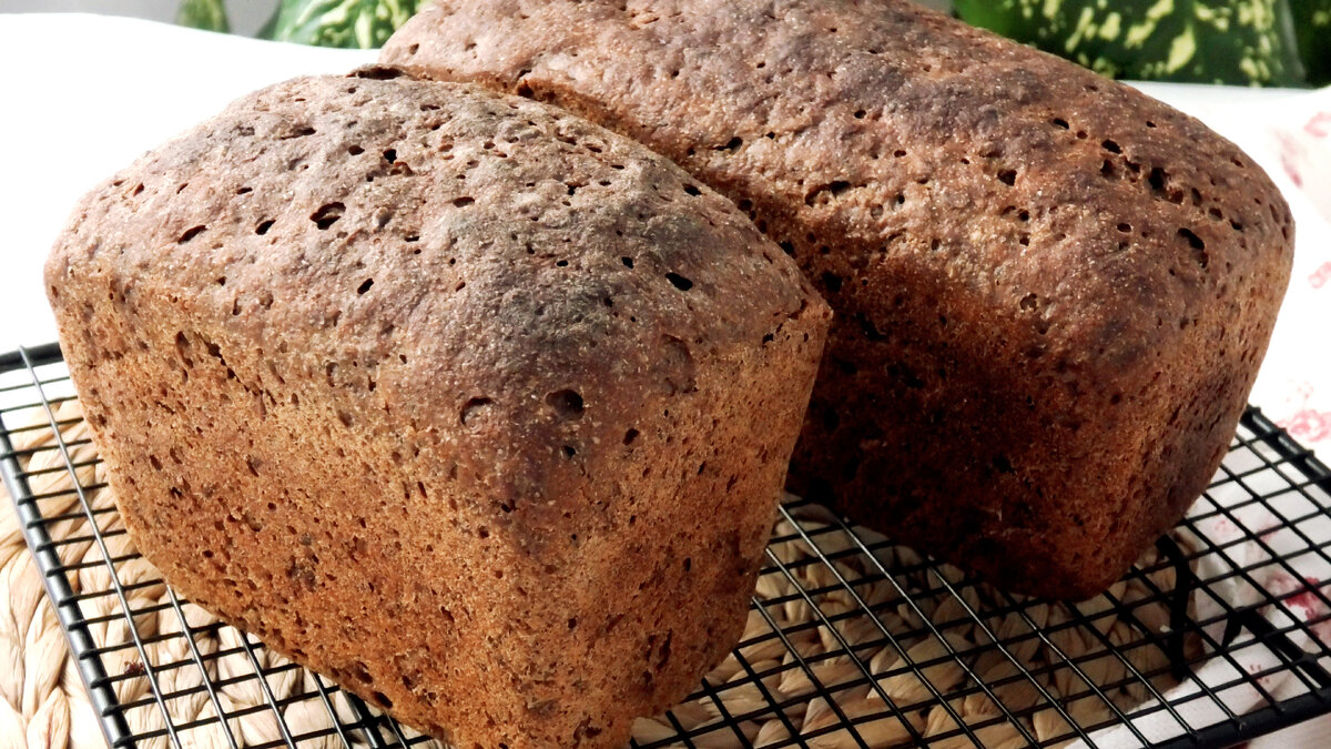 Вкусный и Полезный Ржано- пшеничный Хлеб🍞 со льном на Ржаной закваске |  ПРОСТОРЕЦЕПТ | Дзен