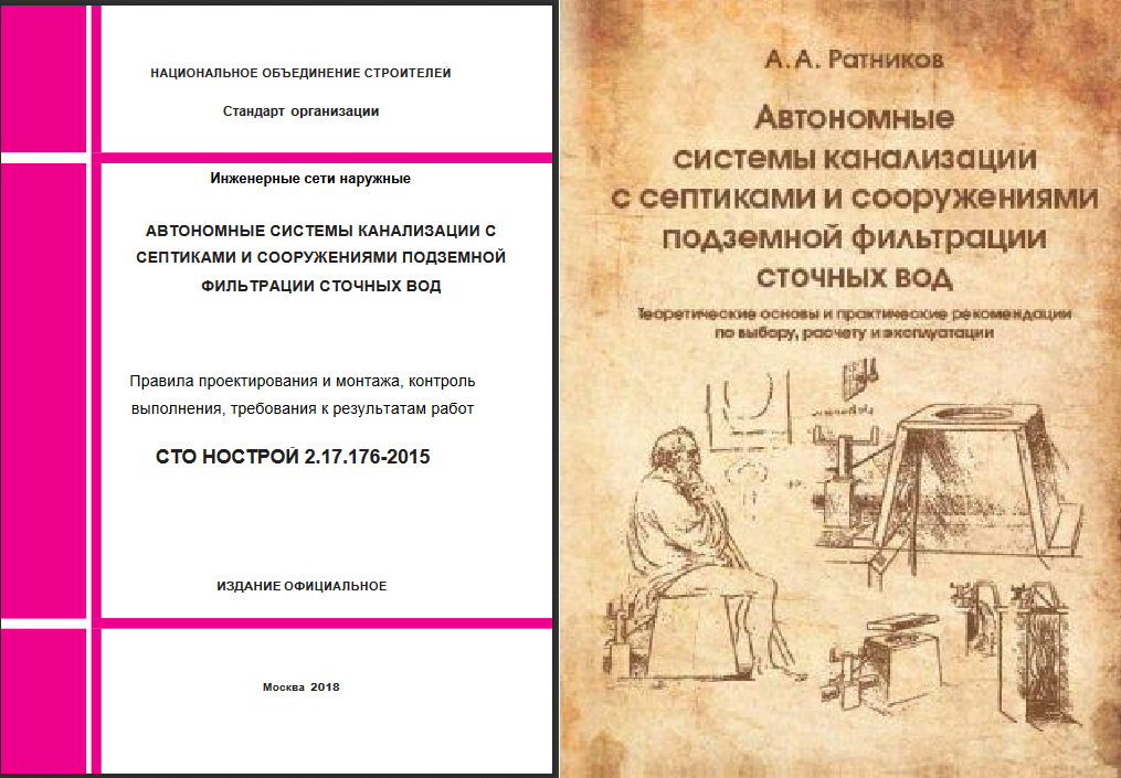 Обложка норматива и книги-пособия к нему