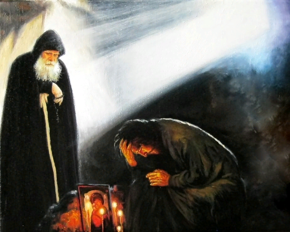Надо раскаяться. Покаяние Исповедь Православие. Картина живопись Православие покаяние кающийся.