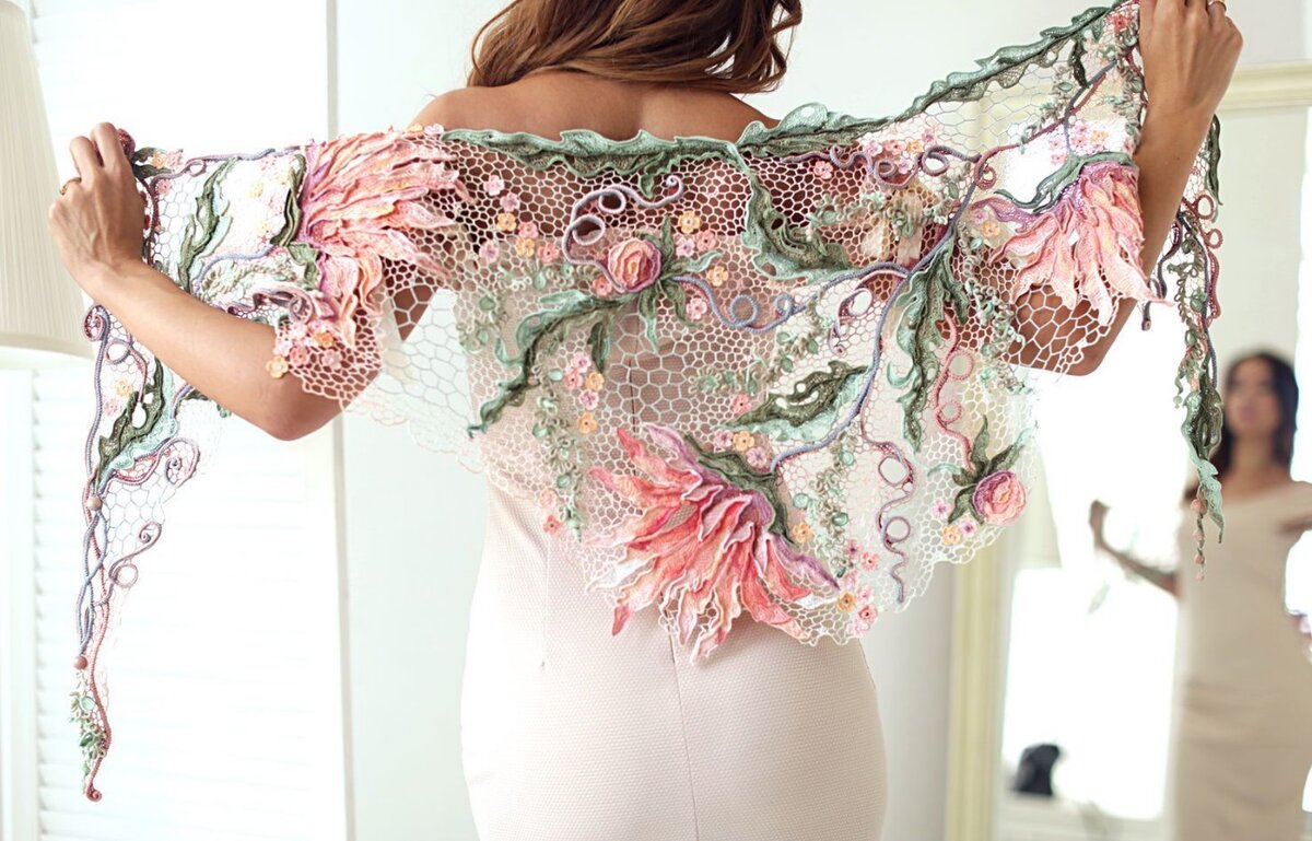 Волшебная шаль😍