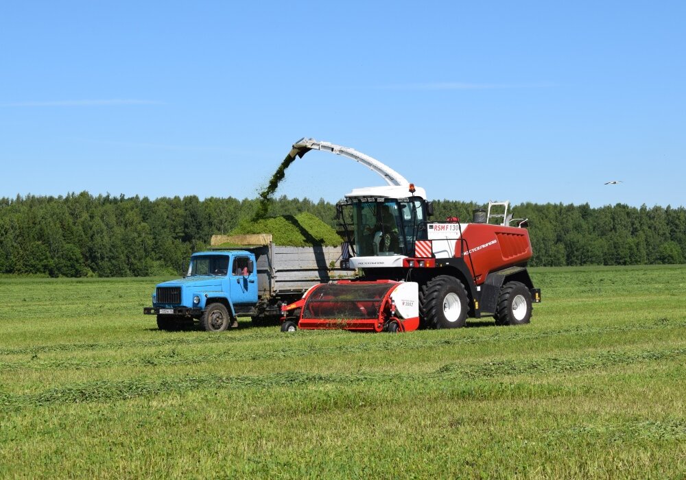 Обновленный кормоуборочный комбайн RSM F 1300 
