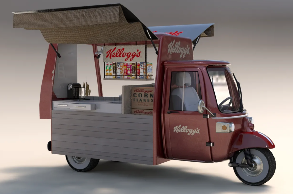 Toyota quick delivery фудтрак