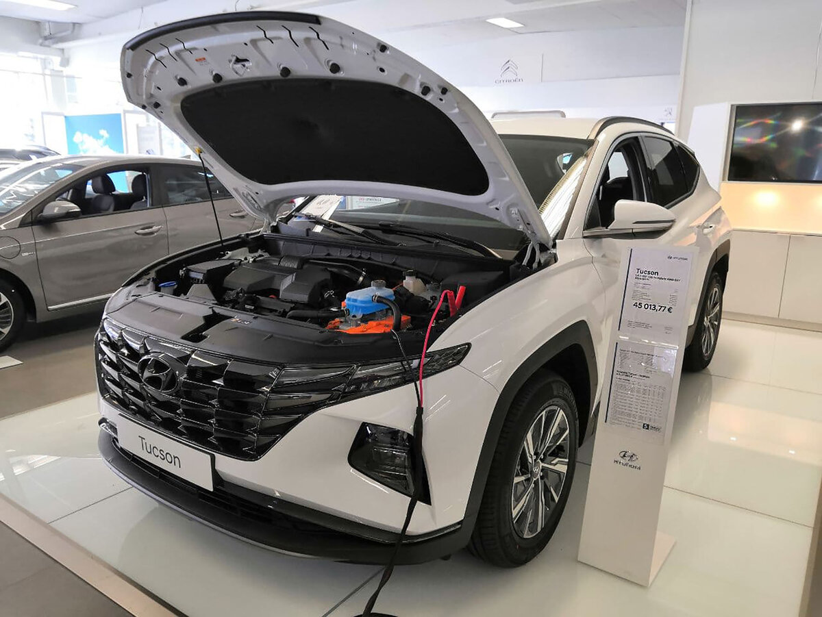Новый Hyundai Tucson за 45 тысяч евро (2021 год). Цена зависит от комплектации. 