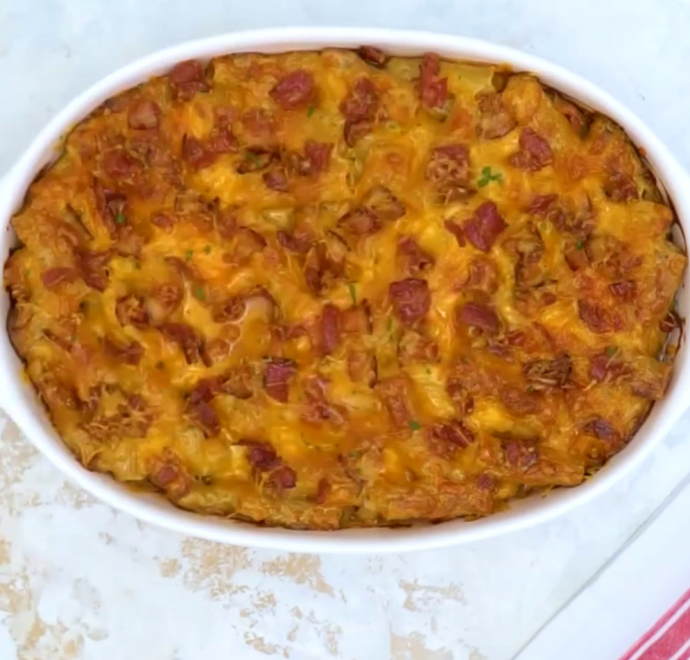 Запеченные зити с курицей