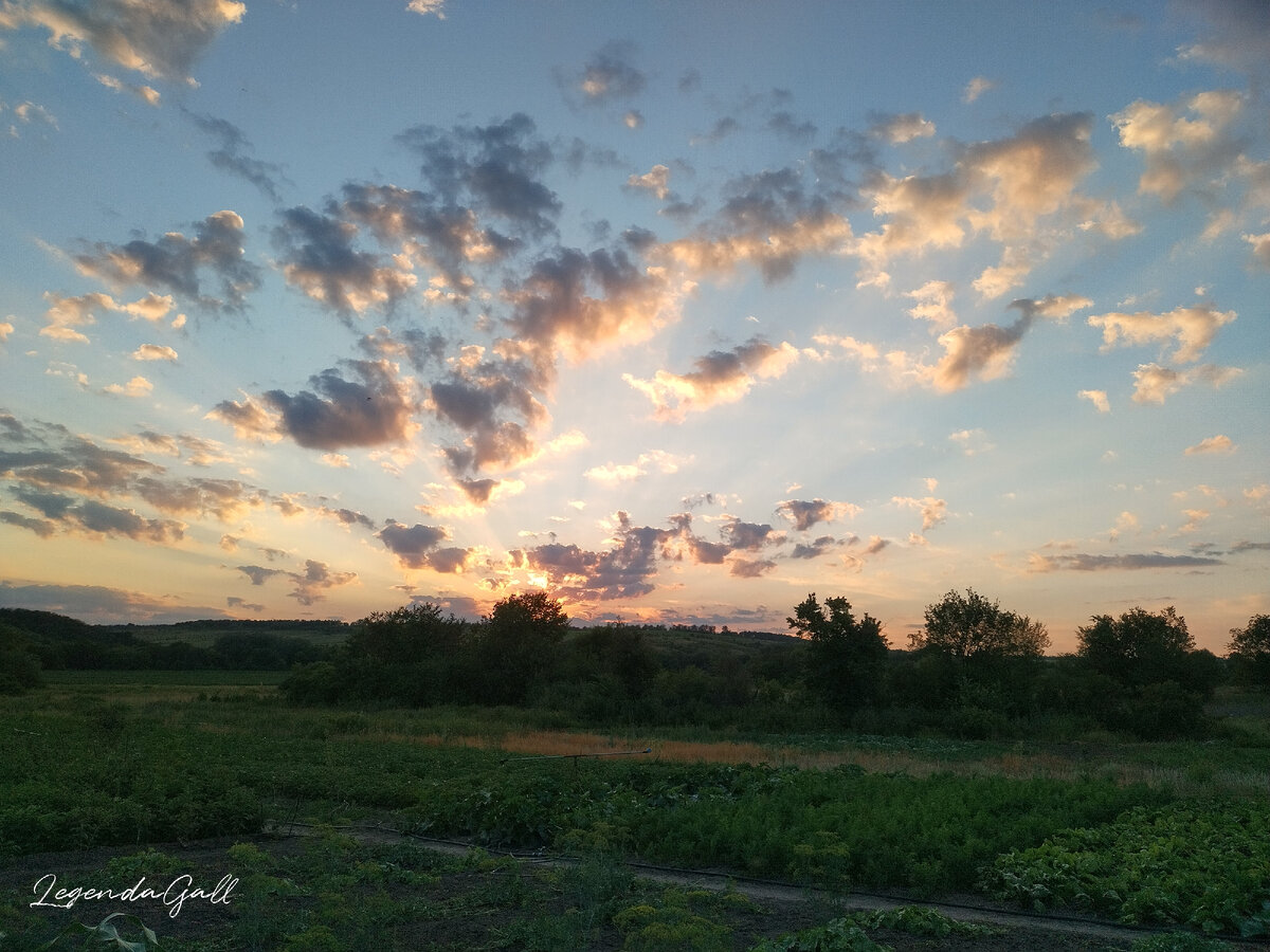 Вчерашний закат