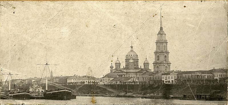 Пейзаж Рыбинска, нач. 20 века