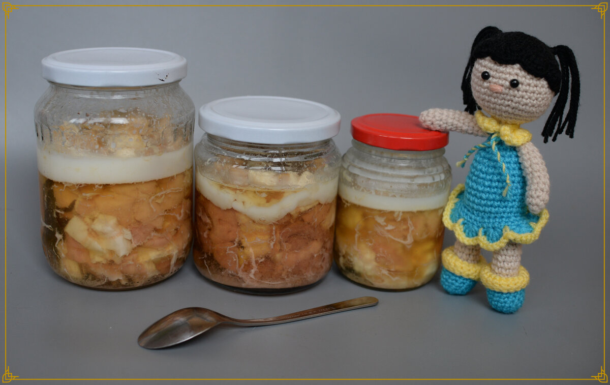 Моя помощница Катюшка  с готовым продуктом