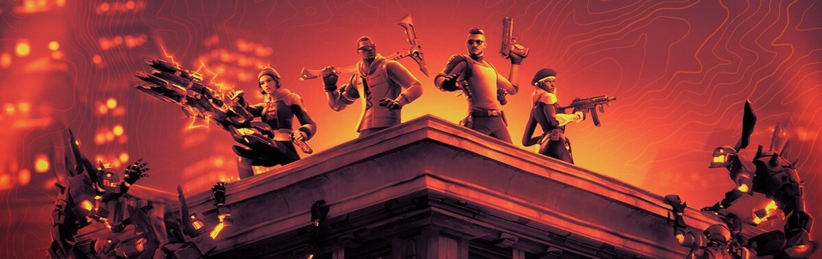 Обложка режима «Натиск орды» в Fortnite