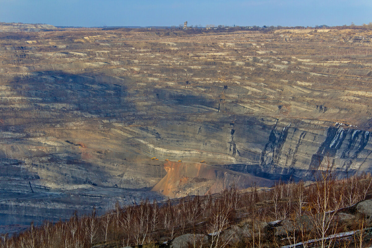 Коркинский угольный разрез фото