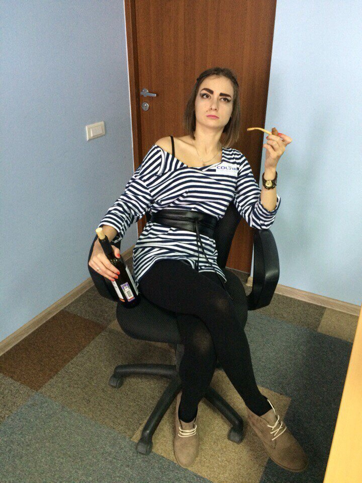 это я уже на работе сижу