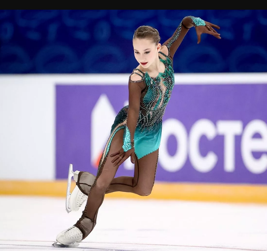 Софья Акатьева в произвольной программе. Фото Александр Мысякин