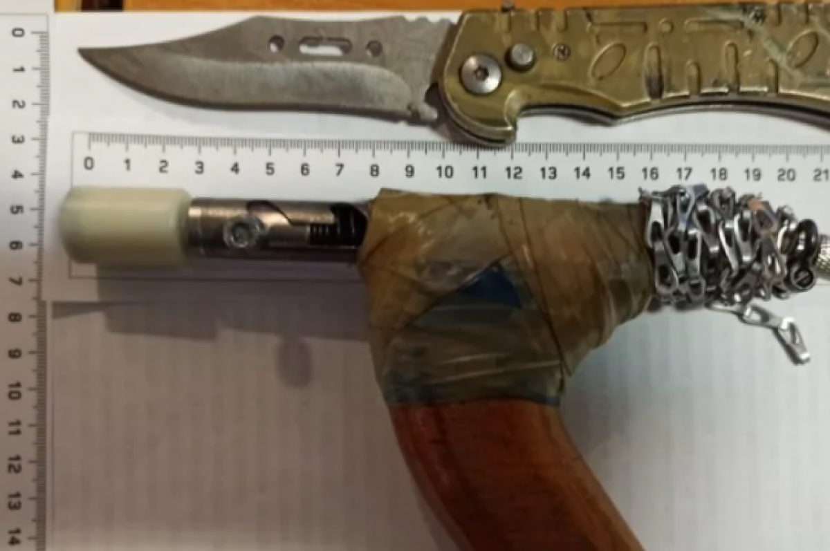    Туляк пытался пронести в суд складной нож и сигнальную ракетницу