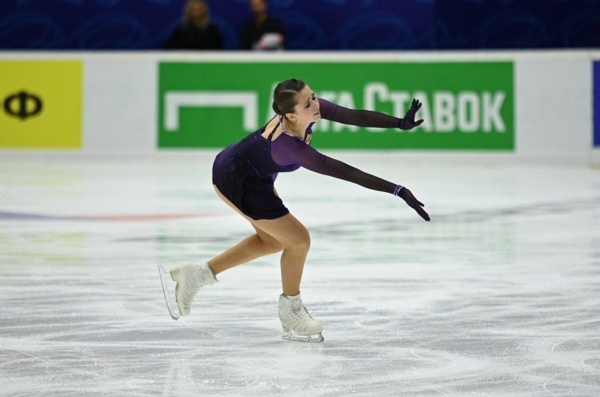Камила Валиева четверной прыжок