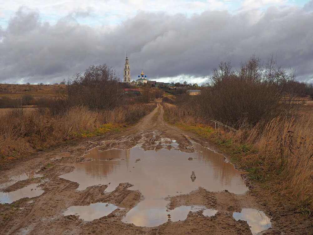 Утро в окрестностях Тетеринского.