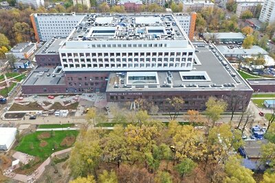    Комплекс МКНЦ имени А.С. Логинова в Москве © Департамент строительства Москвы