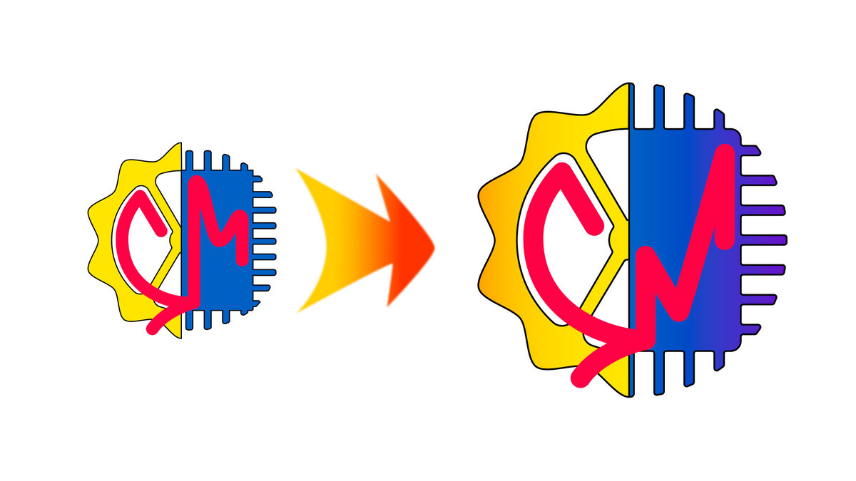 Лого "Дивный мир!" версии 3.1