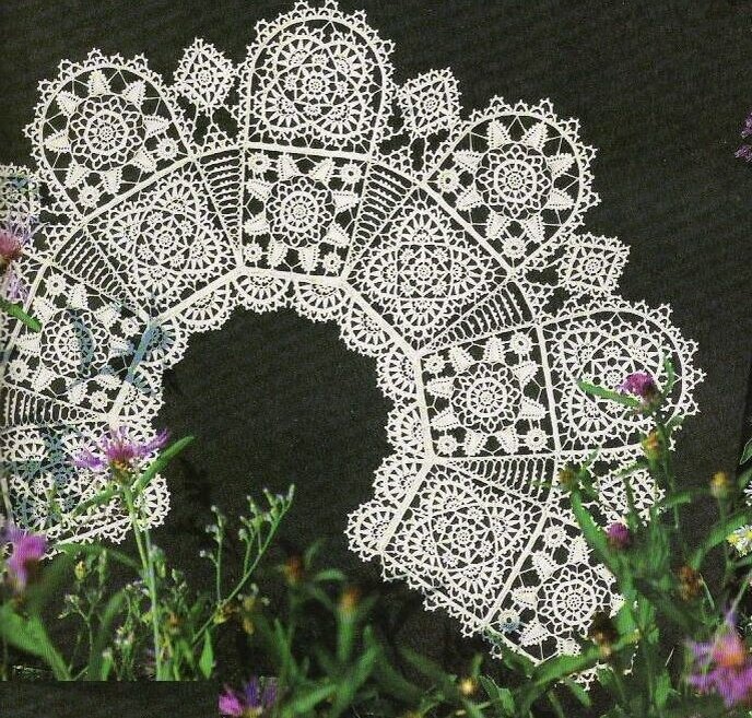 Сам воротник, который  скорее всего нарисован. Ибо о его реальном существовании свидетельств нет.