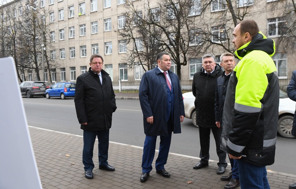 В Твери Игорь Руденя высоко оценил дорожный ремонт, сделанный в этом году