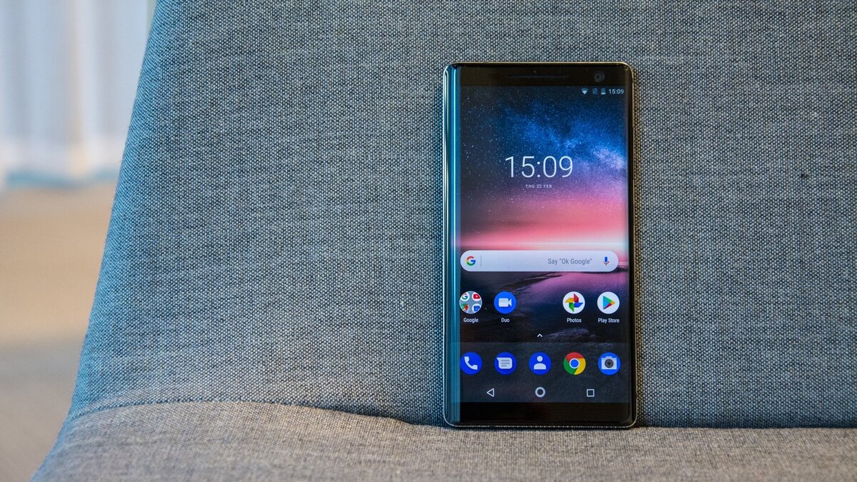 Nokia 8 Sirocco — однозначный флагман с изогнутым экраном и топовой камерой  | Кнопочные телефоны Rarephones.ru | Дзен