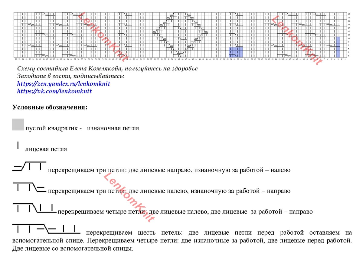 Новый взгляд на платочный узор - вяжем по кругу и поворотными рядами