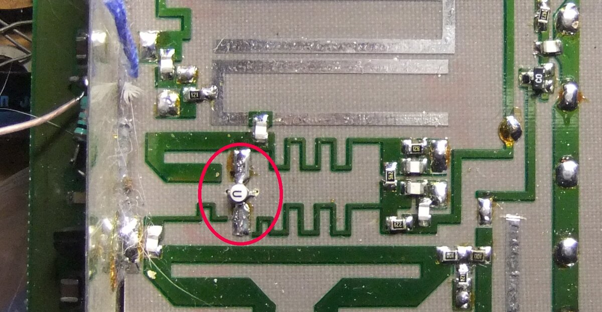 СВЧ малошумящий GaAs транзистор