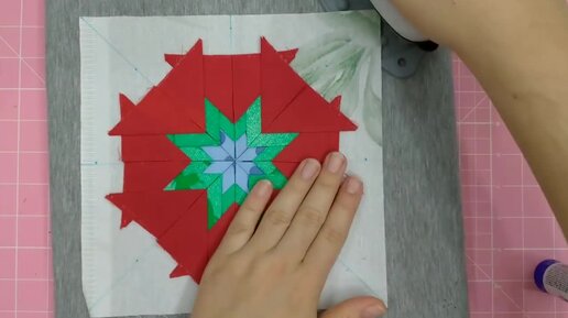 Восемь строчек, а как красиво! Звезда-оригами из квадратов.