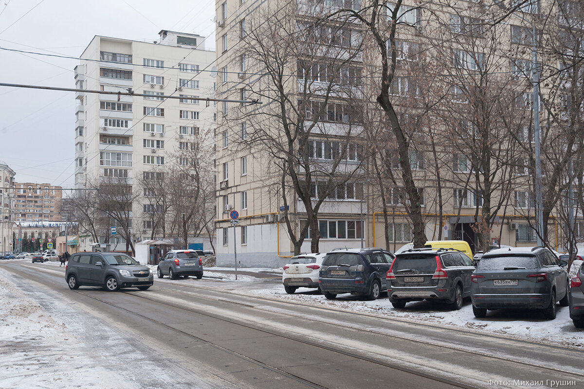 Большая Калитниковская улица. Январь 2023. Фото автора