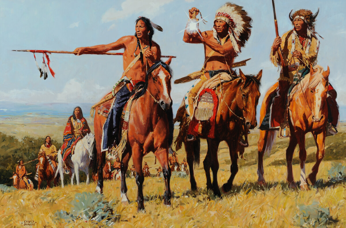 Кочевые индейцы Северной Америки