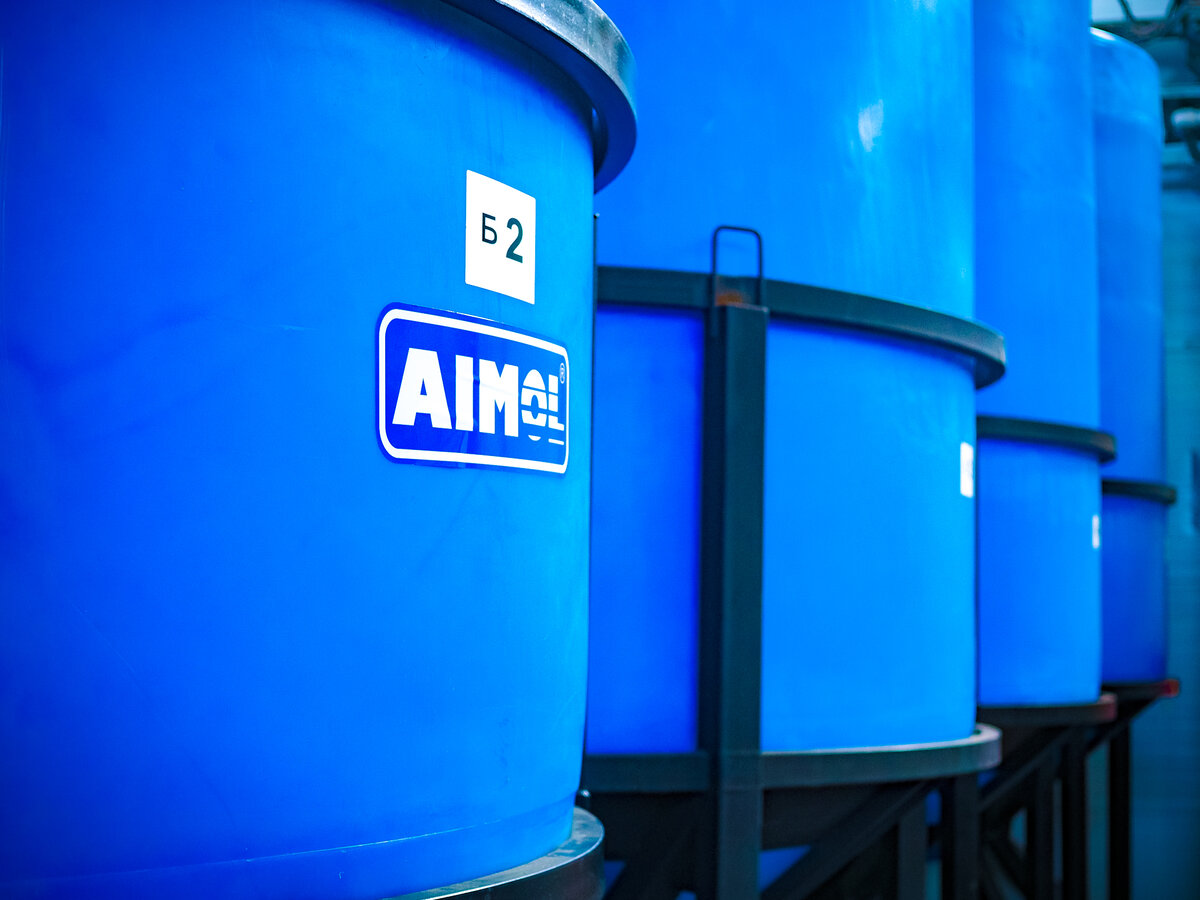 Оборудование на заводе AIMOL в г.Подольск.