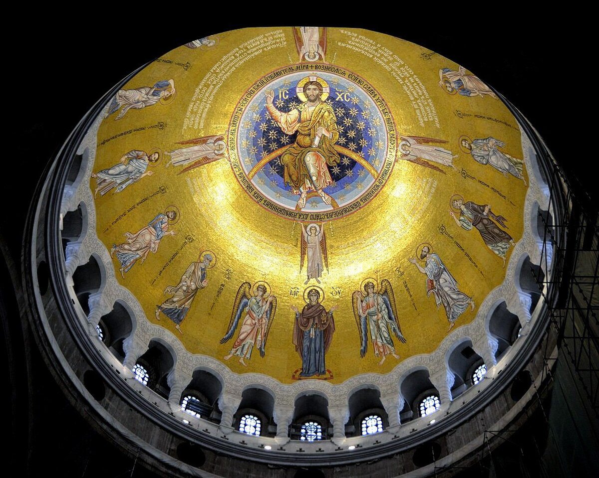 Купол собора Святого Саввы Сербского