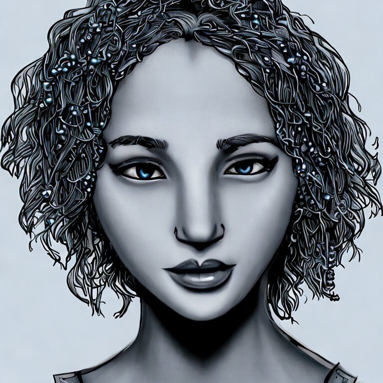 красивый аватар для блога, поддерживаемого нейросетью (Сгенерировано) 