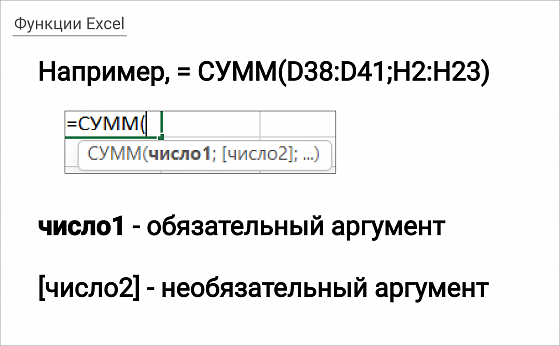 Функция СУММ в Excel. Как посчитать сумму быстро и просто | Образовательный  центр РУНО | Дзен