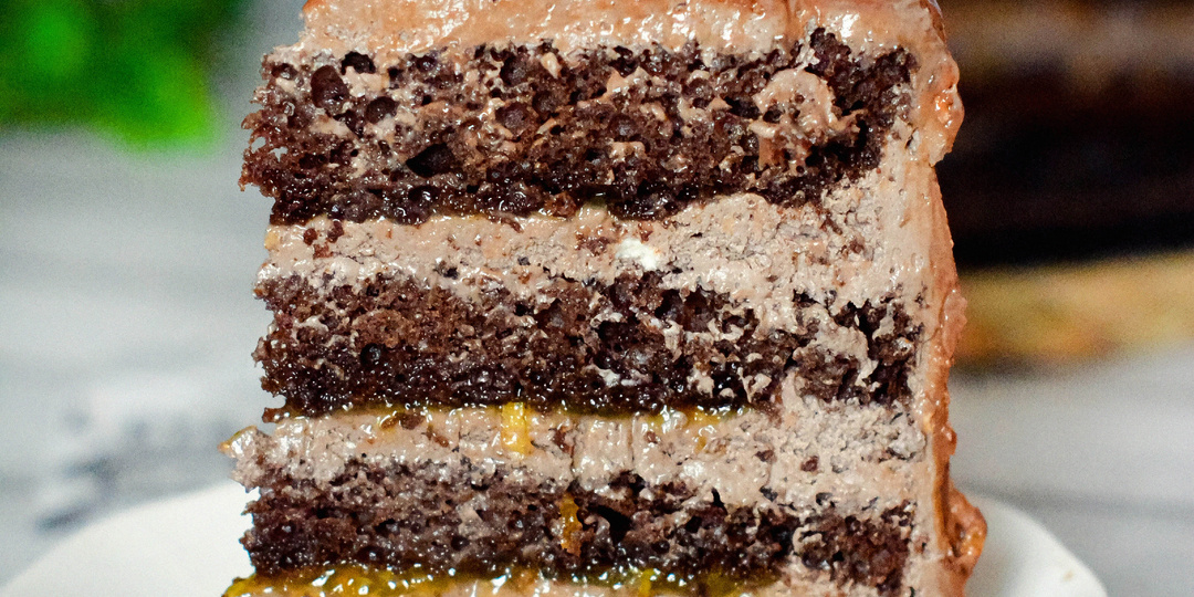 Шоколадный торт с апельсиновым конфи: рецепт вкуснейшего шоколадного бисквита и шоколадного крема