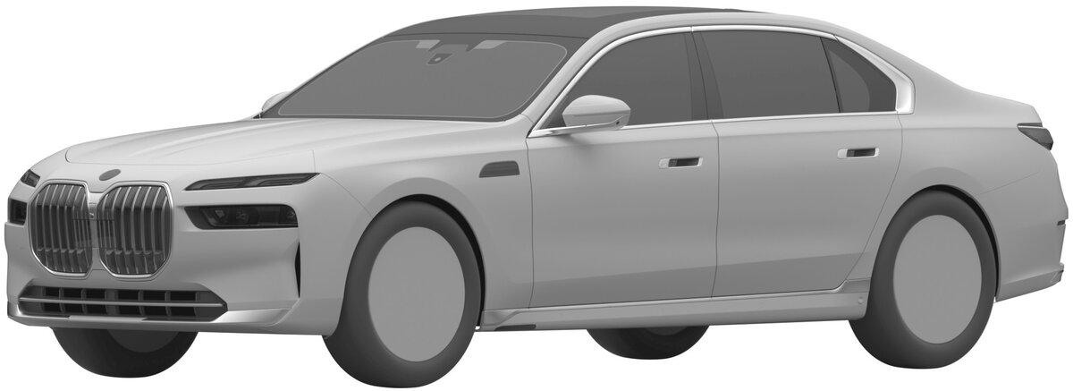    BMW 7-Series G70. Фото Роспатент